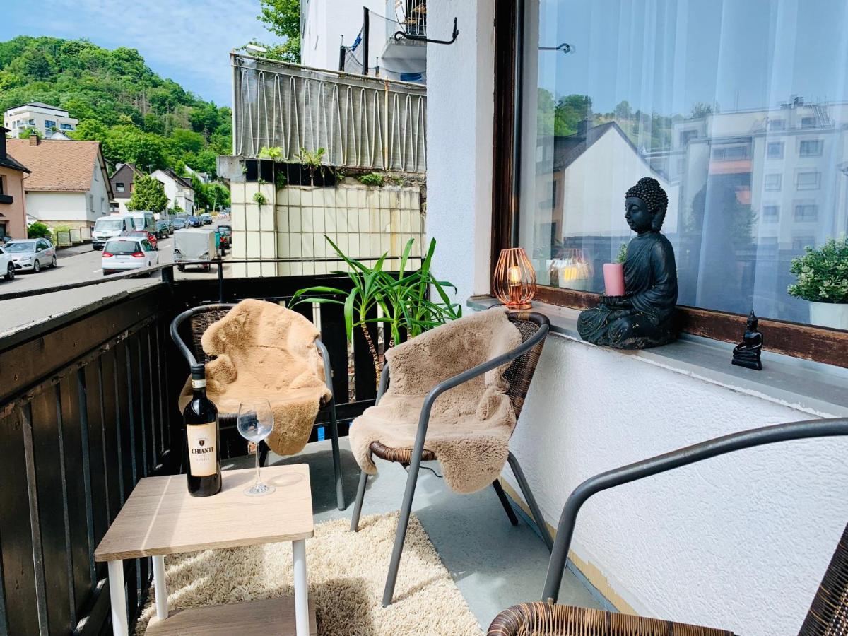 Schone, Gut Ausgestattete Wohnung Fur 1 Bis 4 Personen - Zentral Gelegen Bad Ems Exteriör bild